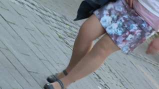 Online film sexy pantyhose candid street