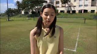Online film Rika Adachi - tennis