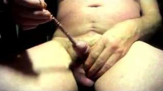 Online film urethral sounding man ejac