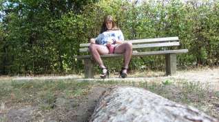 Online film Tranny relaxing outside waiting for hard cocks