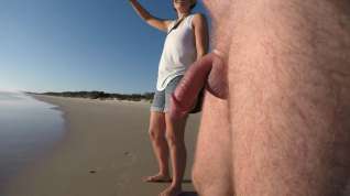 Online film Nude Male Talk on a Clothed Beach