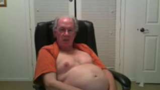 Online film grandpa stroke and cum in his bedroom