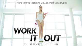 Online film Ella Milano & James Deen in Work It Out Video