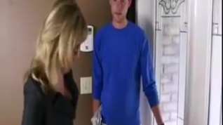 Online film stepMom sex education for her stepson to go to college