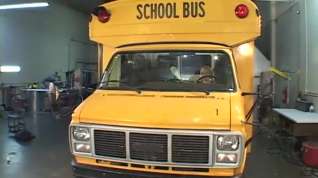 Online film Pigtail Blonde Gets Fucked Next to a School Bus.