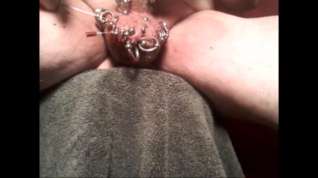 Online film pierced slavedick decorations