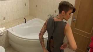 Online film Tattooed Milf fucking in Bathroom