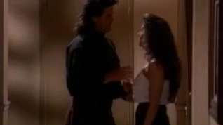 Online film Selena Steele blows a guy in the hallway