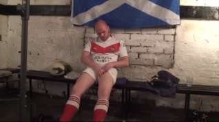 Online film Ginger Rugby Scottish Bloke strokes