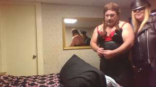 Online film MISTRESS LEATHER MAKES HER SISSY ASS LOSER OF A CUCK PAY