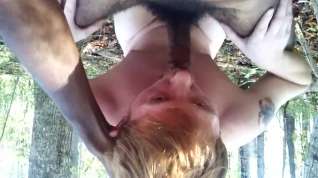 Online film Horny Redhead Cocksucker In Woods Sucking Big Black Cock