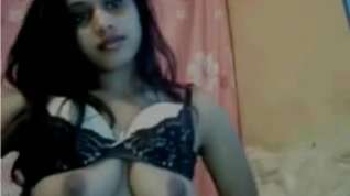 Online film Another busty indian desi wife on webcam
