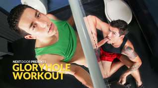 Online film Greg Jamison & Orlando Fox in Gloryhole Workout XXX Video