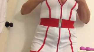 Online film Horny Squirting Mature In Nurse Outfit