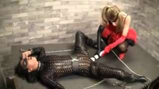 Online film Harley Quinn dominating Catwoman (cosplay)