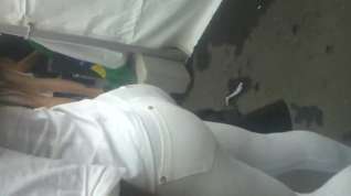 Online film Black milf in white tights - Dat bubble arse