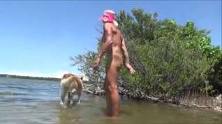 Online film real sissy in in nature's garb beach in chastity and rosebud