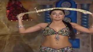 Online film Alla Kushnir gives sexy Belly Dance Lessons again