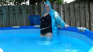 Online film raincoat pool sex