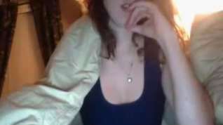 Online film very lustful girl on webcam