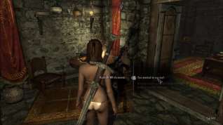 Online film Perils of escaped Skyrim slavegirl 14