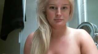 Online film my blonde in the shower