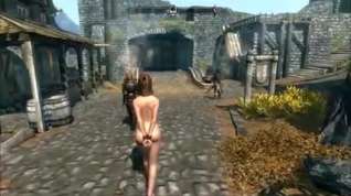 Online film Perils of escaped Skyrim slavegirl 11