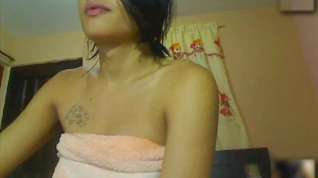 Online film Colombian Tgirl jerking it for me