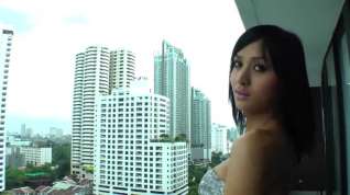 Online film Asian shemale plays with herself