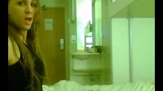 Online film Spanish tgirl with a five o'clock shadow sucks some guy's dick in a hotel room