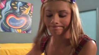 Online film Little Kelly Coed Getting Banged by Two Guys in the College room