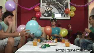 Online film BangedBoys Video: Birthday Party