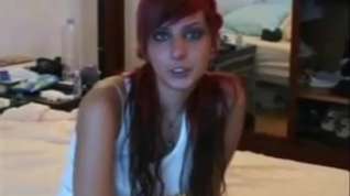 Online film Hott Redhead Teen Gets Fucked hard on Webcam