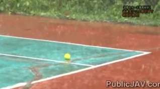 Online film Teen Japanesse tennis player teased in front of teammates