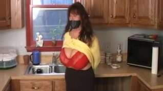 Online film Elane Grabbed Taped and Gagged
