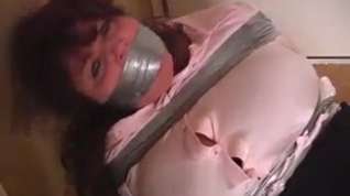 Online film curvy elane taped upwrap gagged