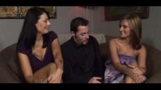 Online film One guy bangs two broads in hot ffm threesome