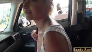 Online film Cute amateur blonde teen Dani Desire fucked in the car
