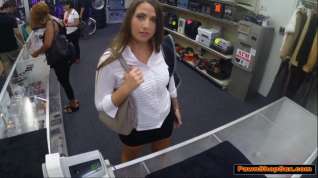 Online film Horny waitress gives Pawnshop owner handjob and blowjob