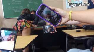 Online film Horny teen student Sophia Torres analed by her teacher