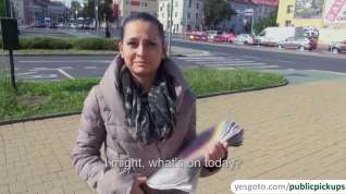 Online film Hot and petite amateur gets fucked in public and receives cum inside her
