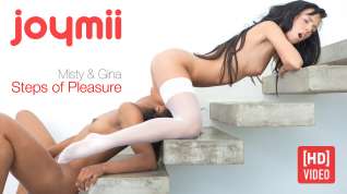 Online film Gina V. and Misty S. - Steps of Pleasure