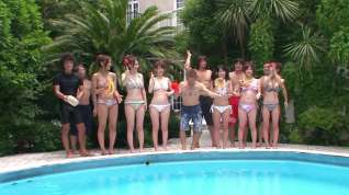 Online film Crazy Japanese pool party with lots of naughty girls