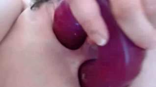 Online film Double dildo fuck by this busty smoking girl