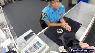 Online film Huge boobies police officer fucked to earn extra cash