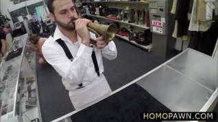 Online film Absolutely straight guy goes gay in the shop and gets anal reamed