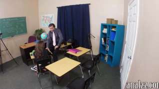 Online film Naughty student anal pounded by her teacher in the classroom