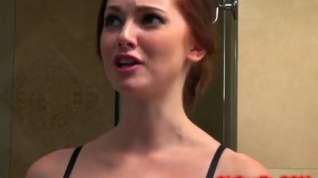 Online film Perky young Redhead sucking swollen cock