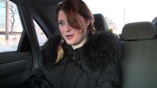 Online film Anika in girl gets picked up and gives blowjob in the car