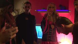 Online film Adel & Alon & Anette Dawn & Julia Crow & Zanna in sex party scene with lots of beautiful minxes